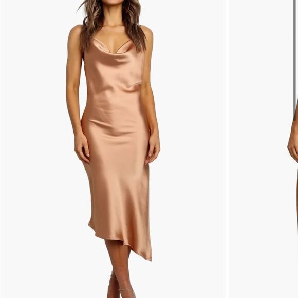 NWT Petal + Pup Cyprus Satin Slipdress - Picture 3 of 6